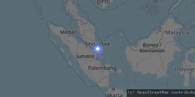 Server location map