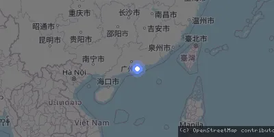 Server location map
