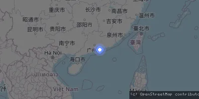 Server location map