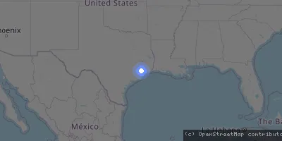 Server location map