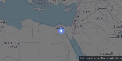 Server location map