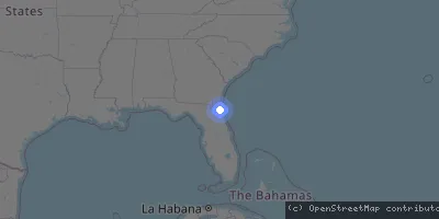 Server location map