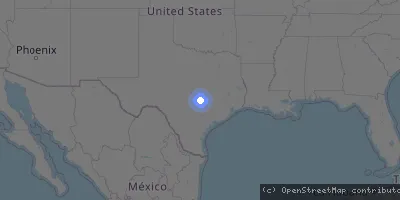 Server location map