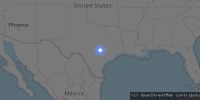Server location map
