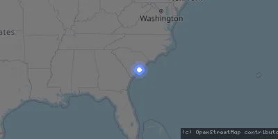 Server location map