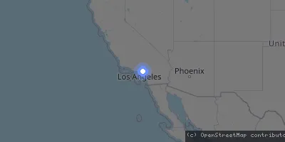 Server location map