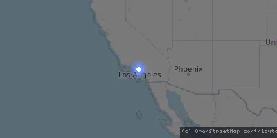 Server location map