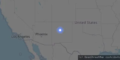 Server location map