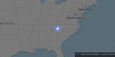 Server location map