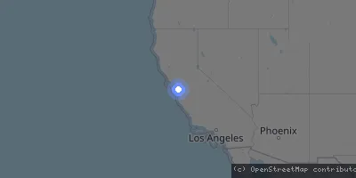 Server location map