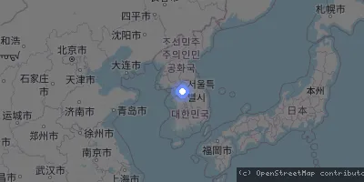 Server location map