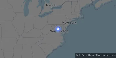 Server location map