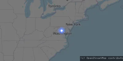 Server location map