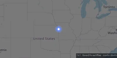 Server location map