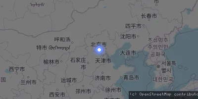 Server location map