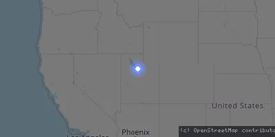 Server location map