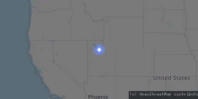 Server location map