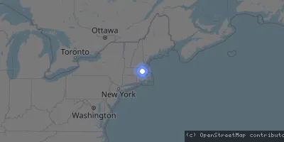 Server location map