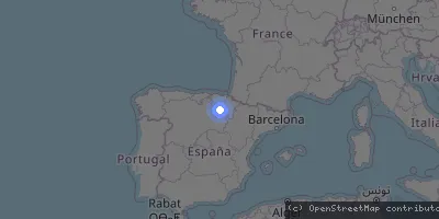 Server location map