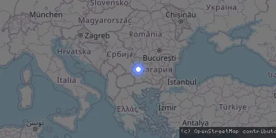 Server location map