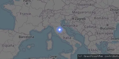 Server location map