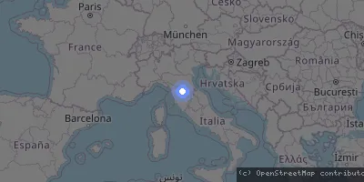 Server location map