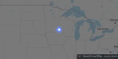 Server location map