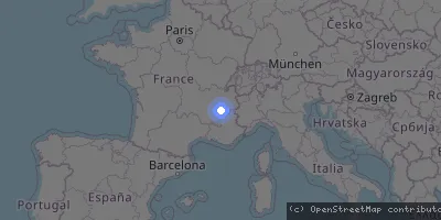 Server location map