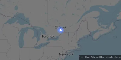Server location map