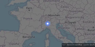 Server location map