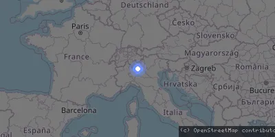 Server location map