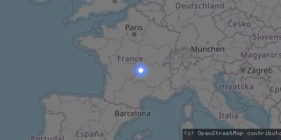Server location map
