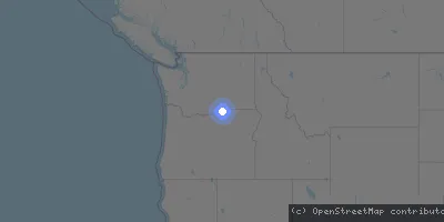 Server location map
