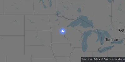Server location map