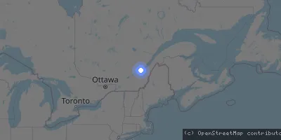 Server location map