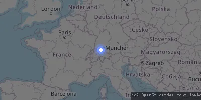 Server location map