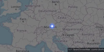 Server location map