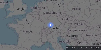 Server location map