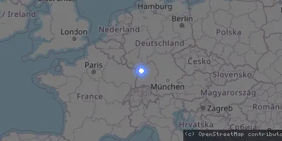 Server location map