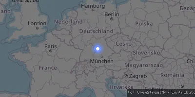 Server location map