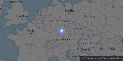 Server location map