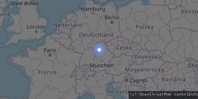 Server location map