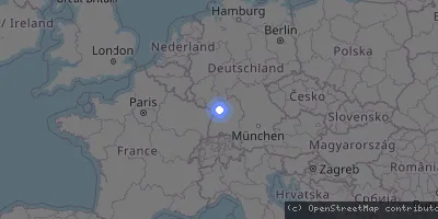 Server location map