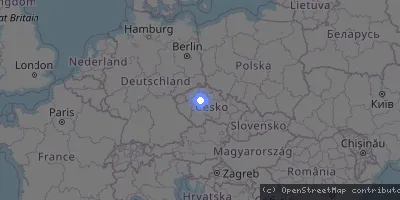 Server location map