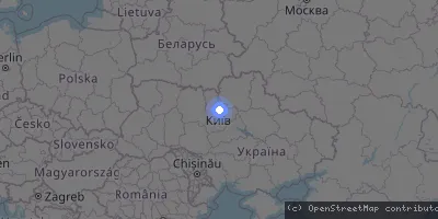 Server location map