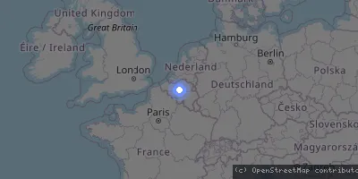 Server location map