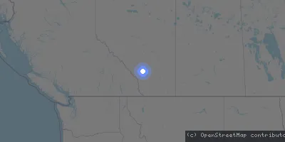 Server location map