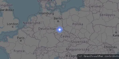 Server location map