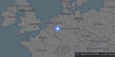 Server location map