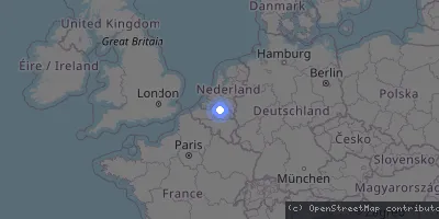 Server location map